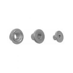 Coleman Machine Weld-On Nut 1/4-20 in Thread Steel Natural Set of 12