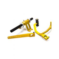 Coleman Machine Pedal Assembly Roller Gas Adjustable Firewall Mount Alu