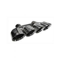 Corsa Performance Exhaust Tip Pro Series Clamp-On 2-3/4 in Dual Inlet 4