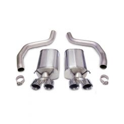 Corsa Performance Exhaust System Sport Axle-Back 3 in Diameter 4 in Tip