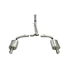 Corsa Performance Exhaust System Sport Cat-Back 2-1/2 in Diameter 4 in