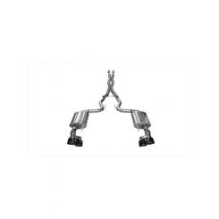 Corsa Performance Exhaust System Sport Cat-Back 3 in Diameter Twin 4