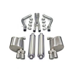 Corsa Performance Exhaust System Xtreme Cat-Back 2-1/2 in Diameter Dual
