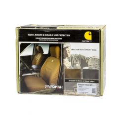 Covercraft Seat Cover Carhartt SeatSaver Front Row Stretch / Hook