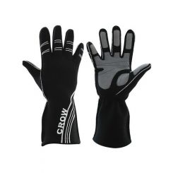 Crow Enterprizes Gloves All Star Driving SFI 5 Double Layer Nomex / Lea