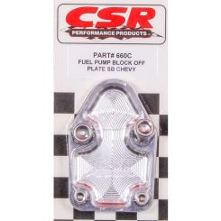Csr Performance Fuel Pump Blockoff Stainless Allen Head Screws Gasket Al