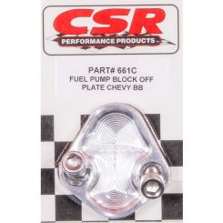 Csr Performance Fuel Pump Blockoff Stainless Allen Head Screws Gasket Al