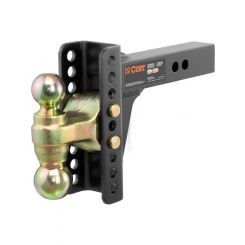 Curt Manufacturing Adj. Channel Mount Hitch 2in Shank 6in Drop 14K