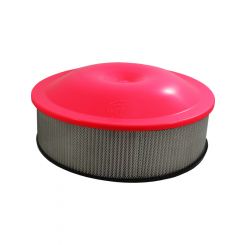 Dirt Defender Racing Products Air Cleaner Lid 14 in Round Plastic Neon