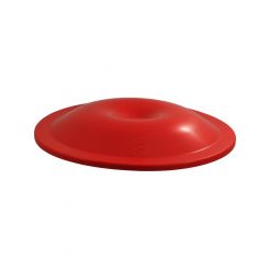 Dirt Defender Racing Products Air Cleaner Lid 14 in Round Plastic Red