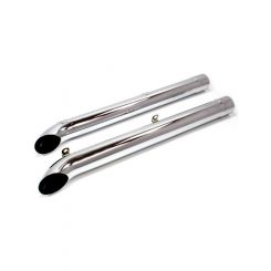 Dougs Headers Exhaust Side Pipes Side Tube 46 in Long 4 in Inlet 4 in