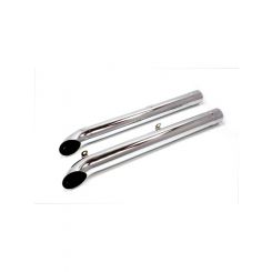 Dougs Headers Exhaust Side Pipes Side Tube 46 in Long 4 in Inlet 4 in