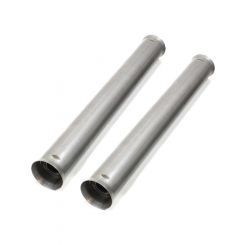 Dougs Headers Muffler Glasspack Style 4 in Side Tube Slip-In Steel Natur