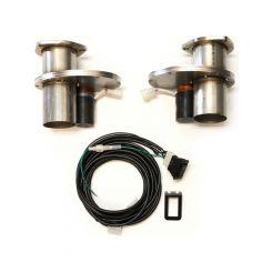Dougs Headers Exhaust Cut-Out Electric Bolt-On 2-1/2 in Pipe Diameter