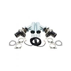 Dougs Headers Exhaust Cut-Out Electric Bolt-On 2-1/2 in Pipe Diamete
