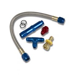 Demon Carburetion Carburetor Fuel Line 6 AN Single Male Inlet 9/16-24