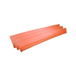 Dominator Racing Products Rocker Panel Molded Plastic Orange Set of 3