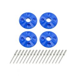 Dominator Racing Products Scuff Plate 1-1/2 in OD 1/2 in ID Plastic B