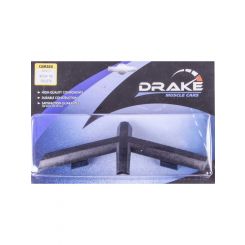 Drake Automotive Group Emblem Delete Front Grill Insert Plastic