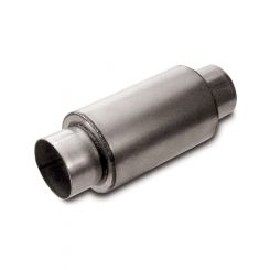 Dynatech Muffler Split Flow 3 in Center Inlet 3 in Center Outlet 5..