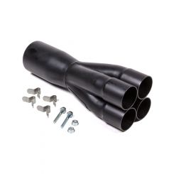 Dynatech Collector Slip-On Merge 4 x 2-3/8 in Primary Tubes 4-1/2 i..