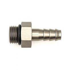 Deatschwerks Fitting Adapter Straight 6 AN O-Ring Male to 5/16 in H