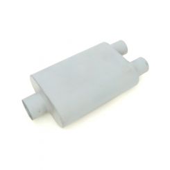 Dynomax Muffler Thrush Welded 3 in Center Inlet Dual 2-1/2 in Outlet 13