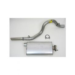 Dynomax Exhaust System Super Turbo Cat-Back 2-1/2 in Tailpipe 2-1/2 in