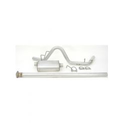 Dynomax Exhaust System Ultra Flo Cat-Back 2-1/2 in Tailpipe 2-1/2 in Ti