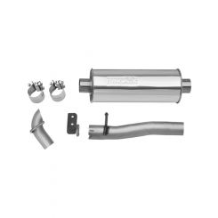 Dynomax Exhaust System Ultra Flo Cat-Back 2-1/2 in Tailpipe 2-1/2 in Ti