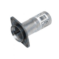 Dynomax Exhaust Connector 2-1/4 in Ball Flange to 2-1/4 in ID 6 in Long