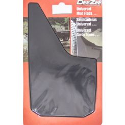 Dee Zee Mud Flap Rear 11 x 18 in Plastic Black Universal Pair (DZ 17939)