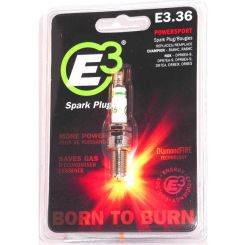 E3 Spark Plugs Spark Plug Diamond Fire 14 mm Thread 0.750 in Reach Gask