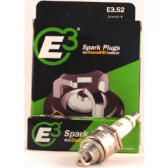 E3 Spark Plugs Spark Plug Diamond Fire 14 mm Thread 0.375 in Reach Gask