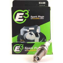 E3 Spark Plugs Spark Plug Diamond Fire 14 mm Thread 1 in Reach Gasket S