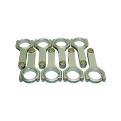 Eagle Connecting Rod H Beam 5.400 in Long Bushed 7/16 in Cap S