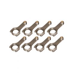Eagle Connecting Rod H Beam 5.700 in Long Bushed 7/16 in Cap S