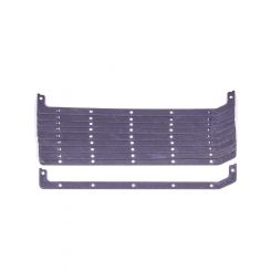 Fel-Pro Oil Pan Gasket 0.094 in Thick Multi-Piece Steel Core Rubber  (FEL1839B)