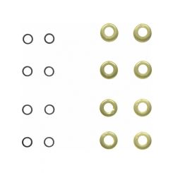 FelPro Valve Stem Seal Umbrella Stop Small Block Chevy Set of 8 (SS 72526)