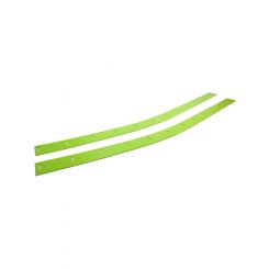 Fivestar Wear Strip ABC Molded Plastic Fluorescent Green Pair