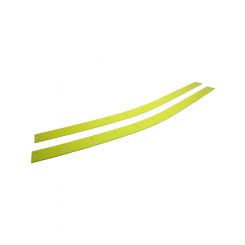 Fivestar Wear Strip ABC Molded Plastic Fluorescent Yellow Pair