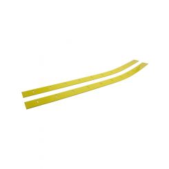 Fivestar Wear Strip - ABC - Molded Plastic - Yellow - Pair