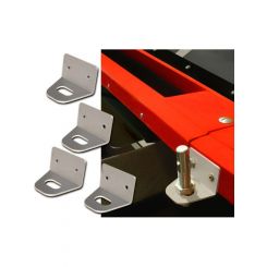 Fivestar Hood Pin Bracket - Cowl - Aluminum - Universal - Set of 4