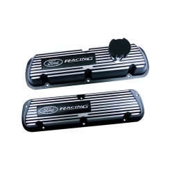 Ford Valve Cover Short Baffled Oil Fill Cap Ford Racing Logo Alu