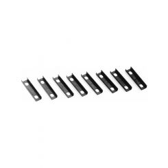 Ford Rocker Arm Channel Steel Natural Small Block Ford Set of 8