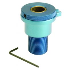 Ford Clutch Cable Adjuster Topside Firewall Mount Aluminum Blue Anod