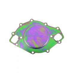 Ford Water Pump Back Plate Steel Cadmium Big Block Ford