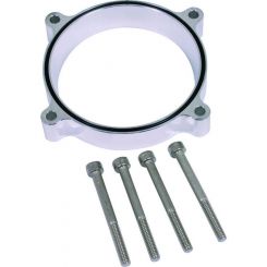 Ford Throttle Body Adapter Aluminum Natural Ford Racing 90 mm Thr