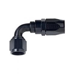 Fragola Fitting Hose End 3000 Series 90 Degree 6 AN Hose to 6 AN Fe