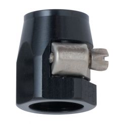 Fragola Hose Clamp Worm Gear E-Z Clamp 8 AN Hose Aluminum Black